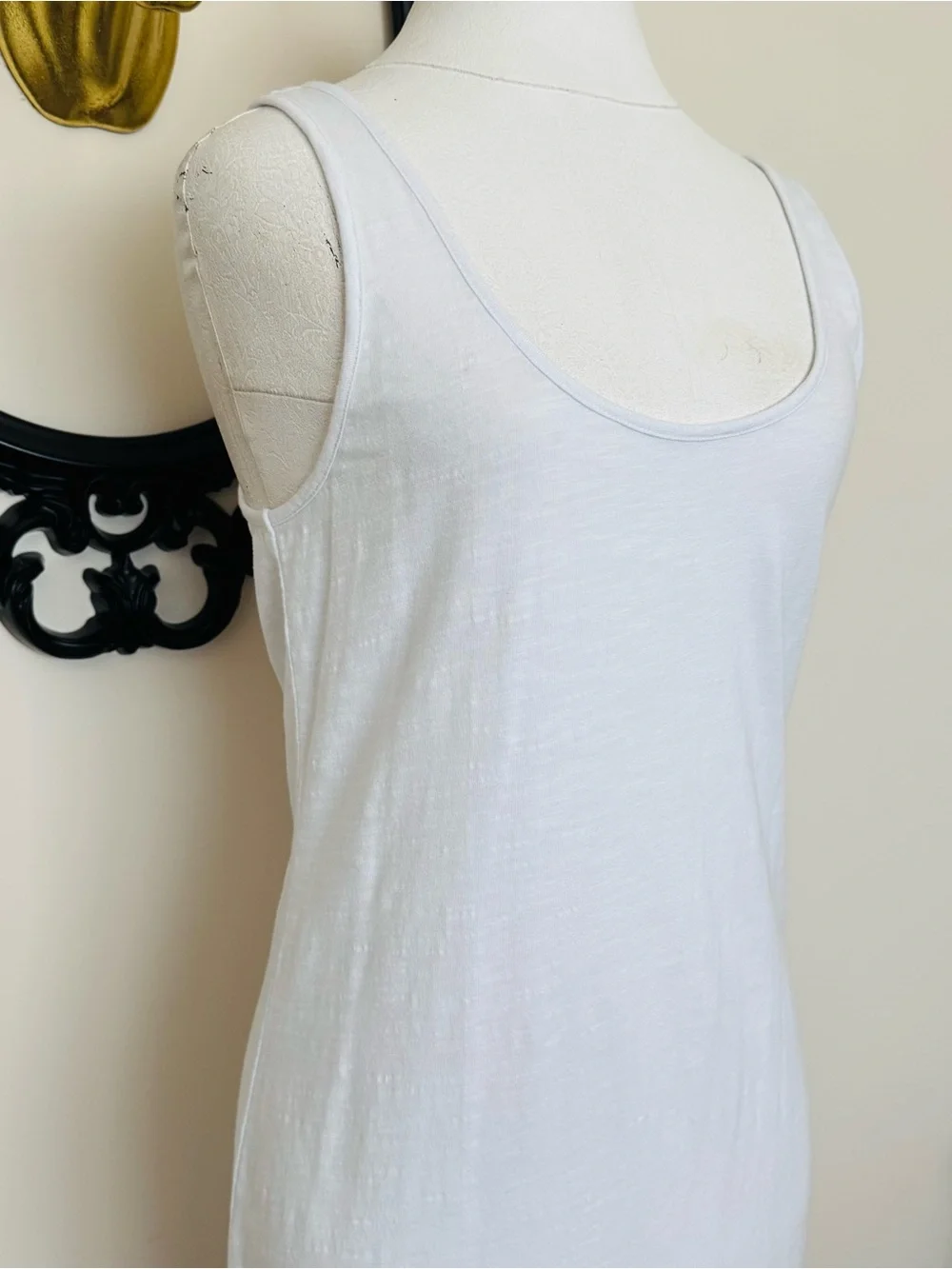 Z Supply White Sleeveless Maxi Tank Dress